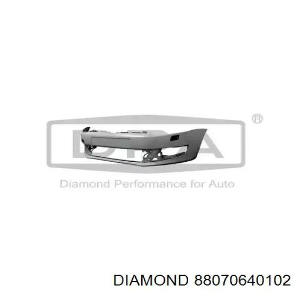 88070640102 Diamond/DPA передний бампер
