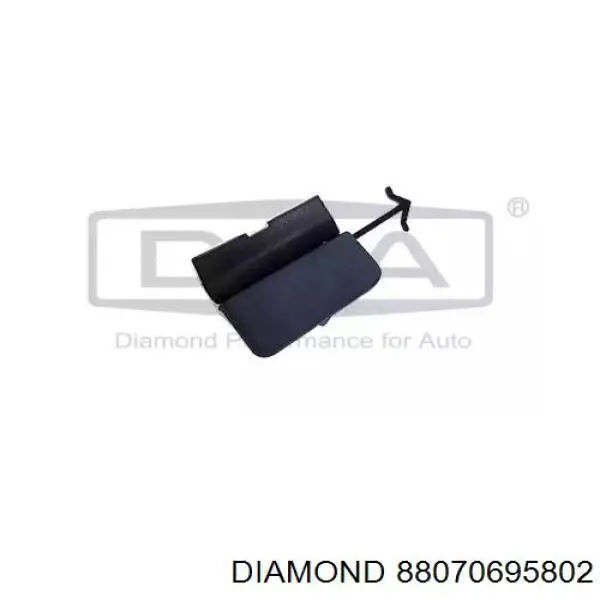 88070695802 Diamond/DPA Заглушка бампера буксировочного крюка передняя правая