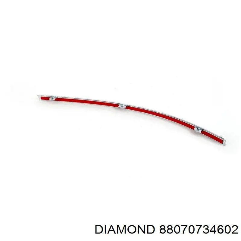 Решетка переднего бампера, левая Diamond/DPA 88070734602 цена, от 6.71 USD