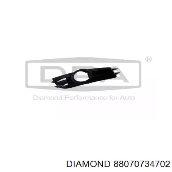 Решетка бампера переднего правая 88070734702 Diamond/DPA