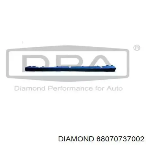 Накладка бампера переднего центральная Diamond/DPA 88070737002
