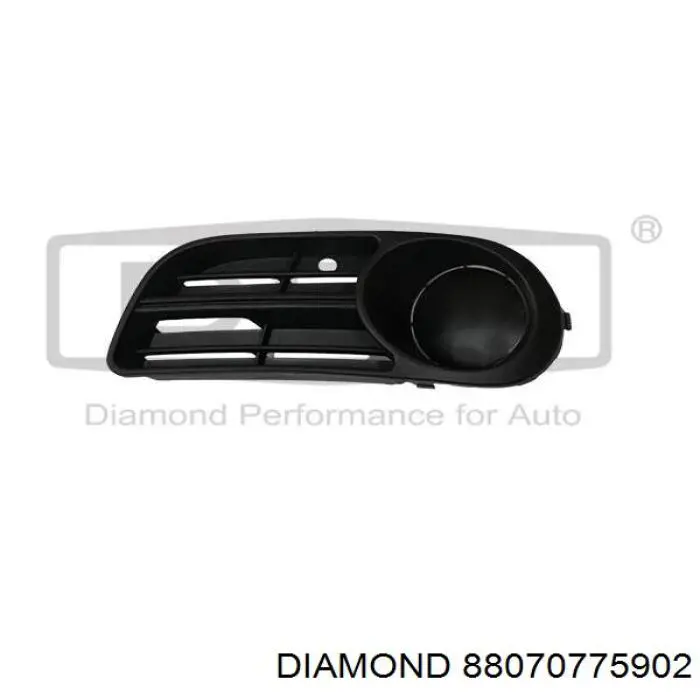 Решетка бампера переднего внутренняя левая Diamond/DPA 88070775902