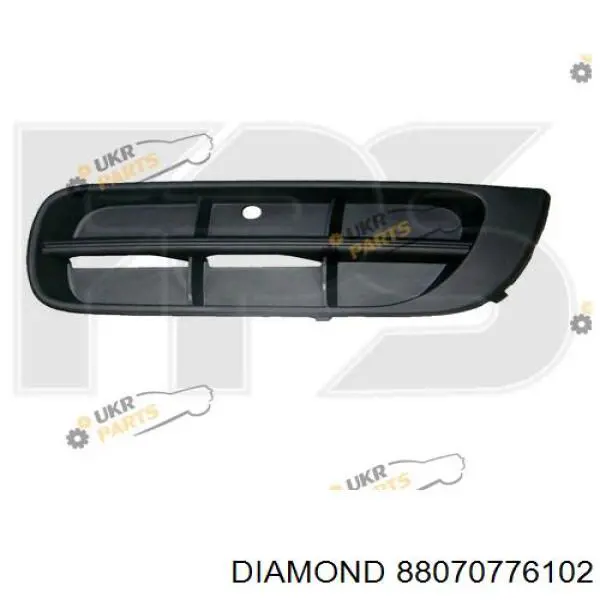 Заглушка ПТФ бампера переднего левая Diamond/DPA 88070776102 цена, от 3.29 USD