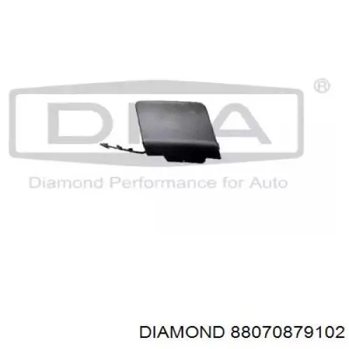 Заглушка бампера буксировочного крюка задняя Diamond/DPA 88070879102