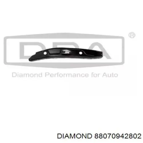 88070942802 Diamond/DPA guia do pára-choque dianteiro esquerdo