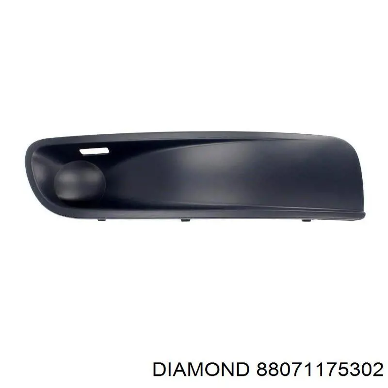 Купить 88071175302 Diamond/DPA Заглушка (решетка) противотуманных фар бампера переднего правая