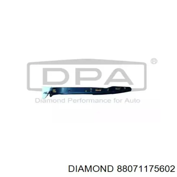 88071175602 Diamond/DPA направляющая переднего бампера левая