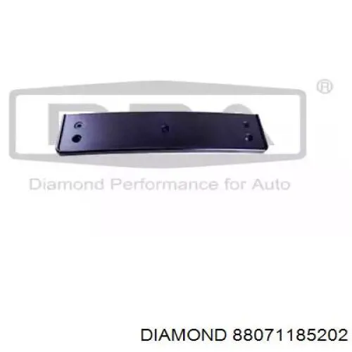 88071185202 Diamond/DPA painel de fixação de matrícula dianteira