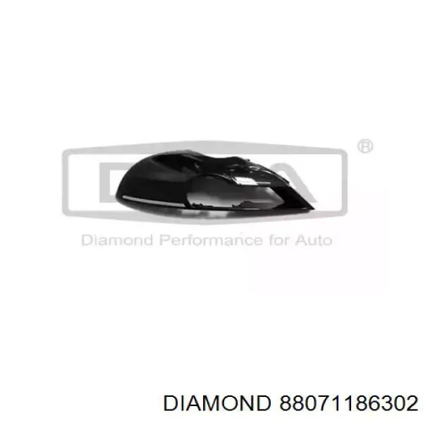 Спойлер переднего бампера левый 88071186302 Diamond/DPA