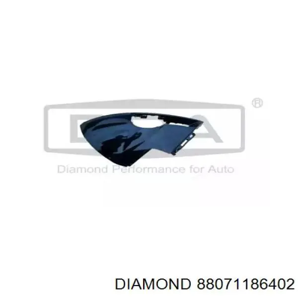 Спойлер переднего бампера правый 88071186402 Diamond/DPA