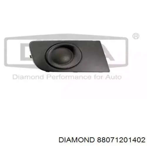 88071201402 Diamond/DPA заглушка (решетка противотуманных фар бампера переднего левая)