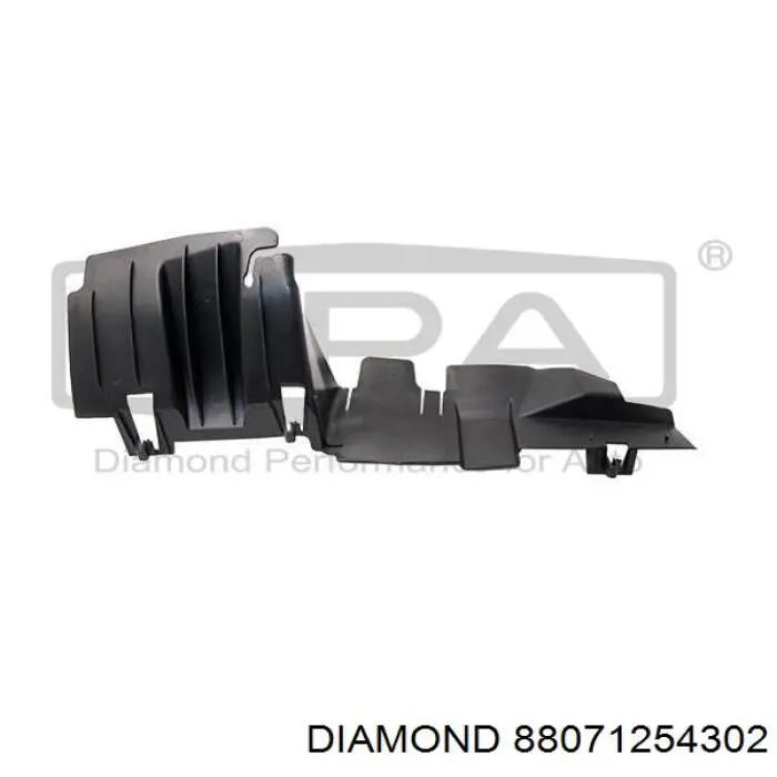Купить 88071254302 Diamond/DPA Решетка бампера переднего левая