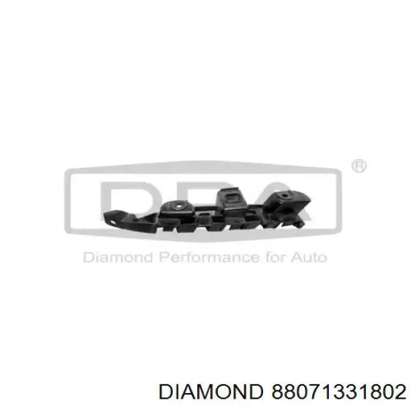 88071331802 Diamond/DPA consola do pára-choque dianteiro direito