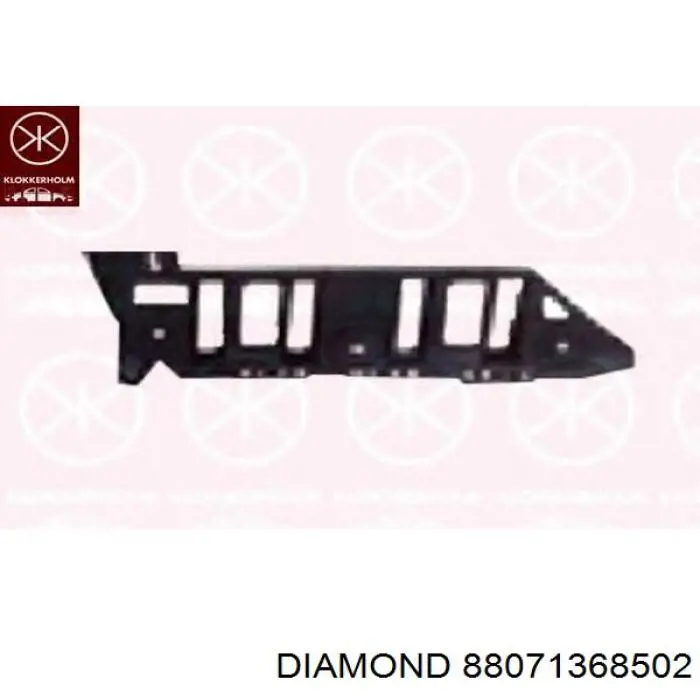 Кронштейн бампера переднего внешний левый Diamond/DPA 88071368502 цена, от 11.25 USD