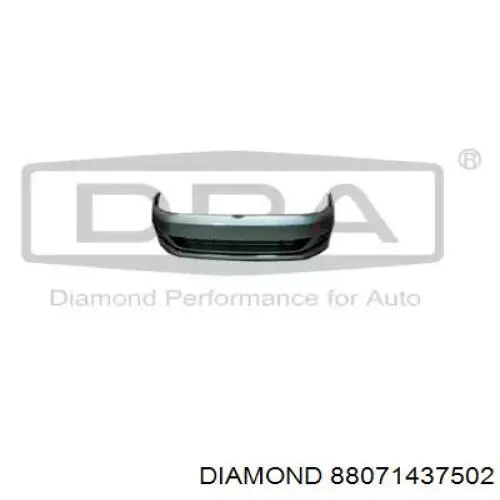 88071437502 Diamond/DPA передний бампер