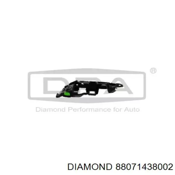88071438002 Diamond/DPA кронштейн бампера переднего внешний правый