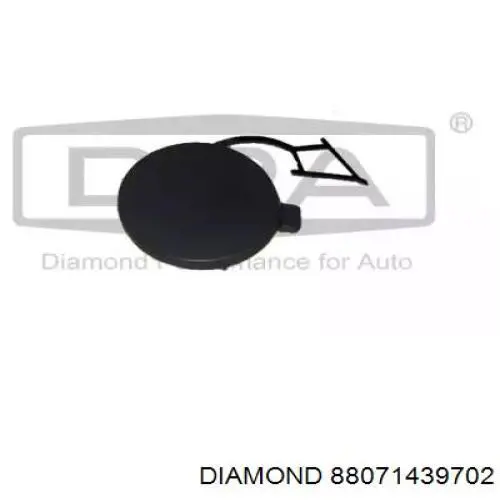Заглушка бампера буксировочного крюка передняя DIAMOND 88071439702