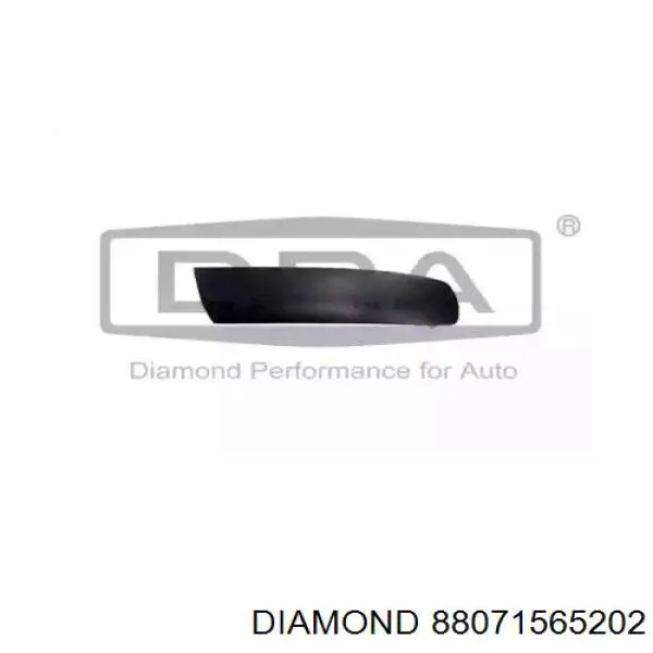 Молдинг бампера переднего правый 88071565202 Diamond/DPA