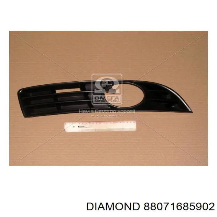 Купить 88071685902 Diamond/DPA Молдинг бампера переднего правый
