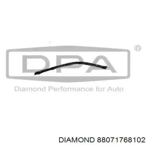 Молдинг бампера заднего правый 88071768102 Diamond/DPA