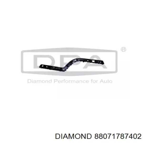 88071787402 Diamond/DPA направляющая заднего бампера правая