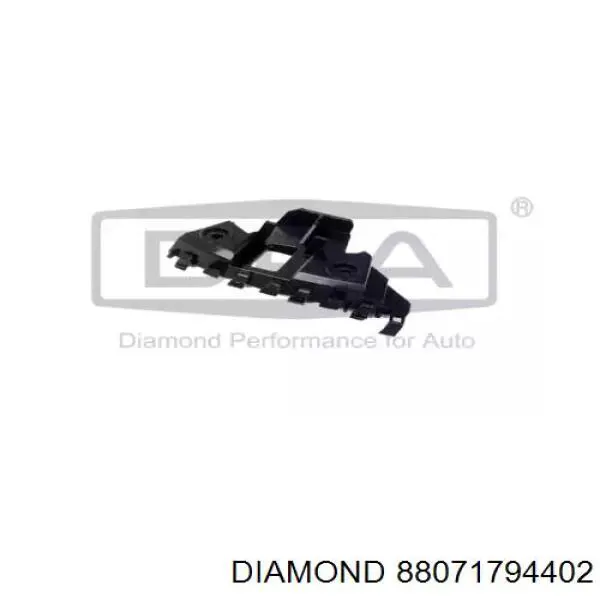 88071794402 Diamond/DPA consola externa direita do pára-choque dianteiro