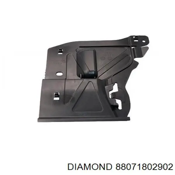 Защита бампера переднего Diamond/DPA 88071802902