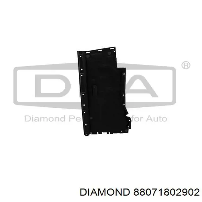 Защита бампера переднего Diamond/DPA 4G0807611 цена, от 31.47 USD