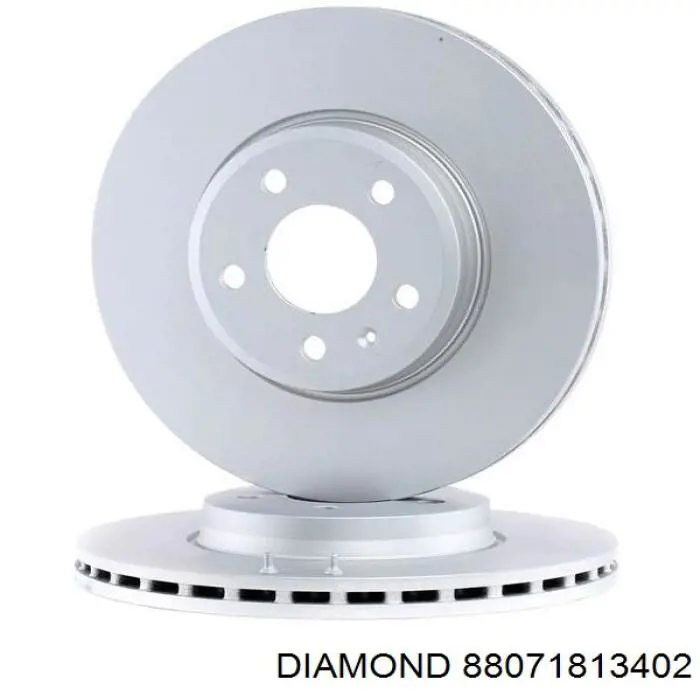 88071813402 Diamond/DPA защита бампера переднего