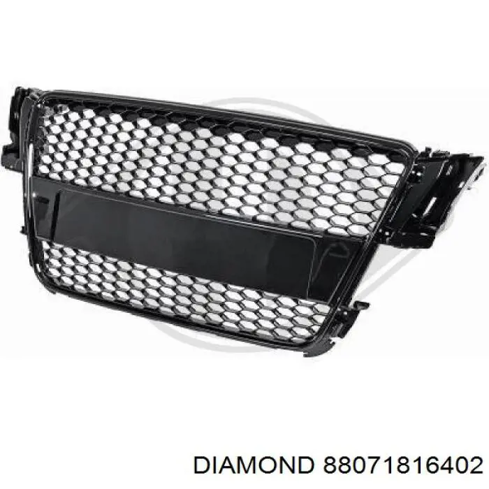 88071816402 Diamond/DPA решетка бампера переднего правая