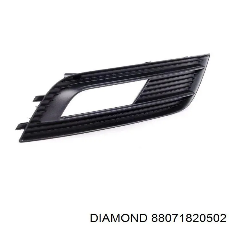 88071820502 Diamond/DPA заглушка (решетка противотуманных фар бампера переднего правая)