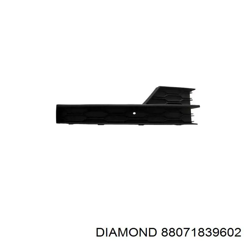88071839602 Diamond/DPA Заглушка ПТФ бампера переднего правая