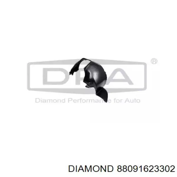 Подкрылок передний левый 88091623302 Diamond/DPA