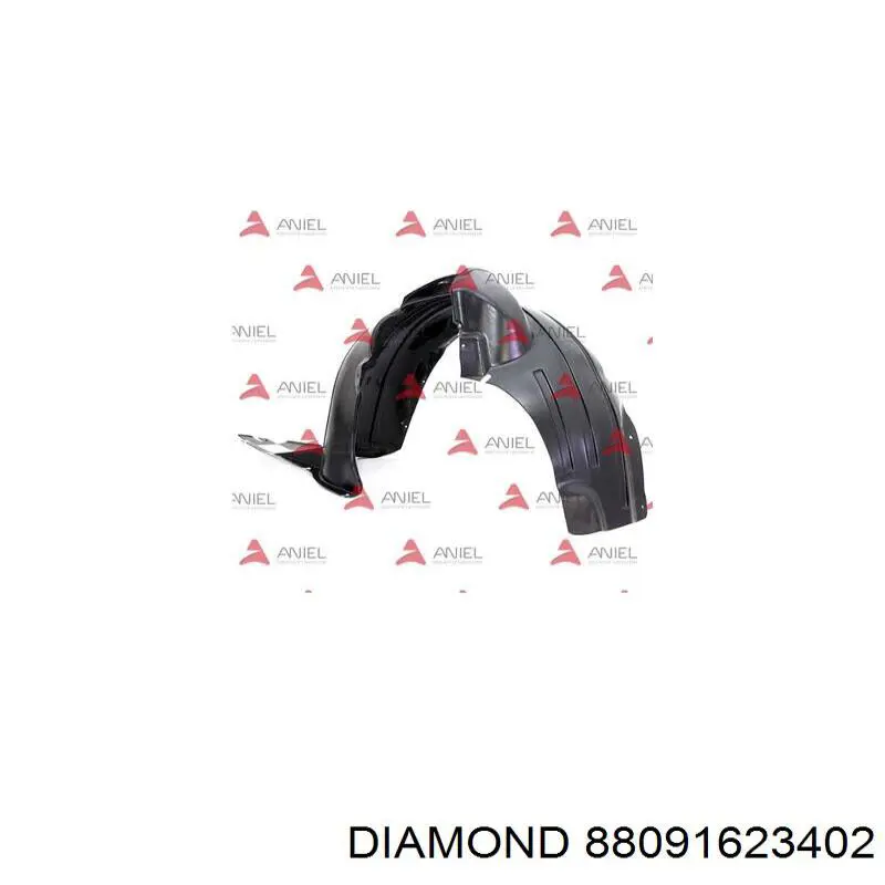 Правый подкрылок переднего крыла Diamond/DPA 88091623402 цена, от 9.70 USD