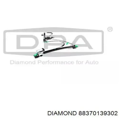 88370139302 Diamond/DPA механизм стеклоподъемника двери передней левой