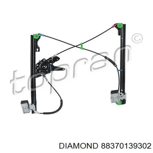 Механизм стеклоподъемника водительской двери Diamond/DPA 88370139302 цена, от 22.94 USD