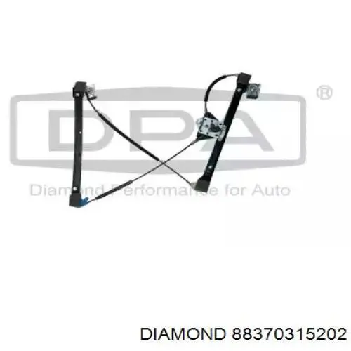 88370315202 Diamond/DPA Механизм стеклоподъемника передней левой двери