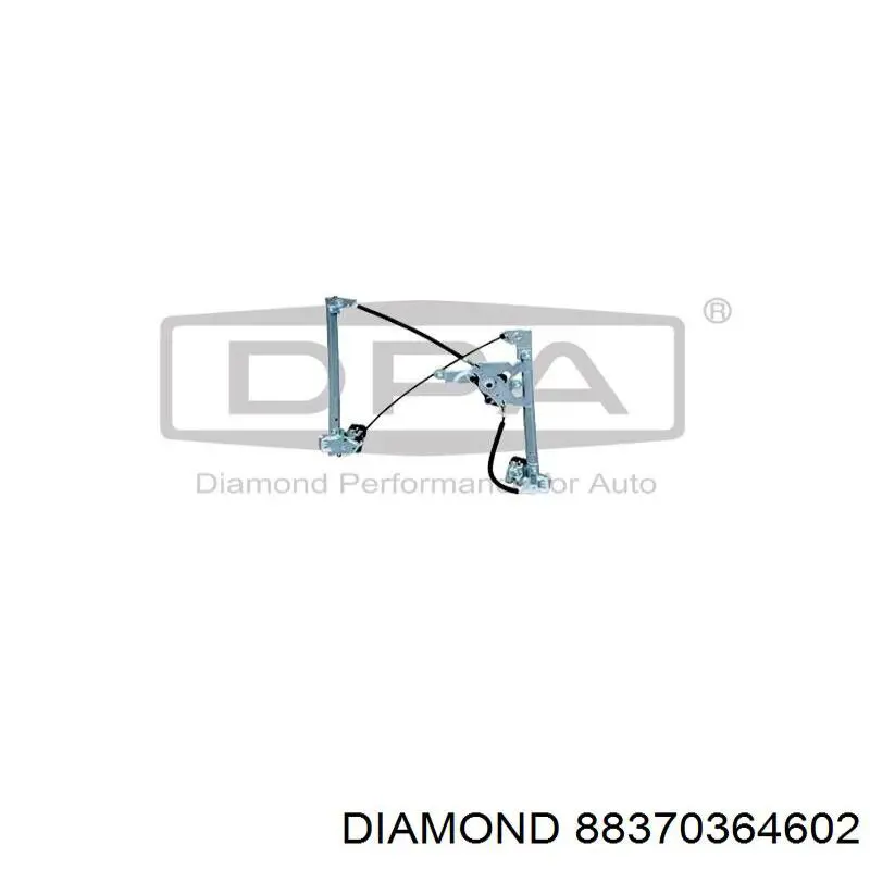 Механизм стеклоподъемника двери передней левой DIAMOND 88370364602