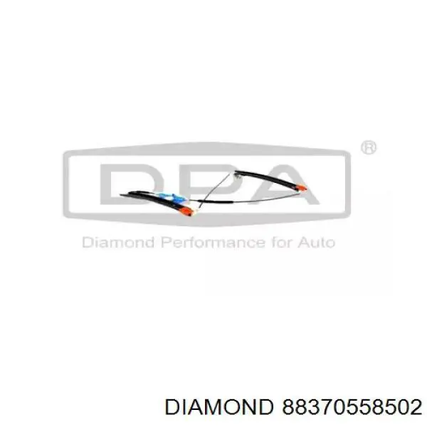 88370558502 Diamond/DPA механизм стеклоподъемника двери передней правой