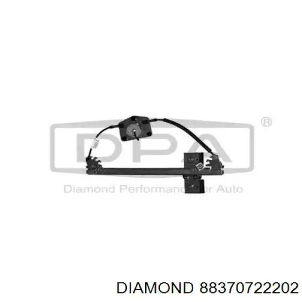 88370722202 Diamond/DPA механизм стеклоподъемника двери передней правой