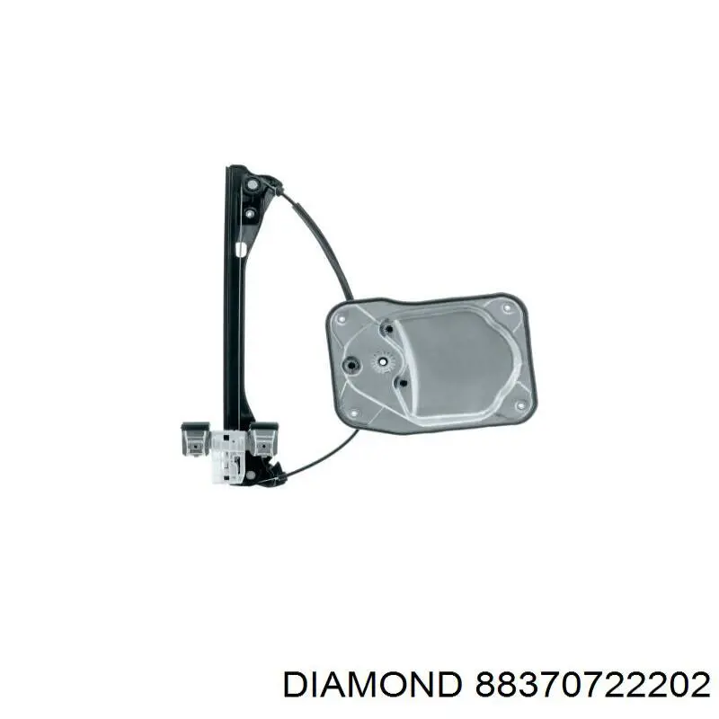 Купить 88370722202 Diamond/DPA Стеклоподъемник (механизм перемещения стекла)