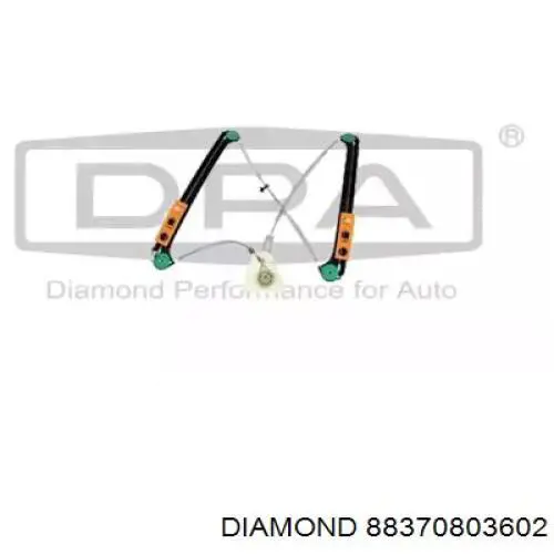 88370803602 Diamond/DPA механизм стеклоподъемника двери передней левой