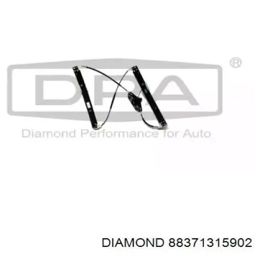 Механизм стеклоподъемника двери передней левой DIAMOND 88371315902