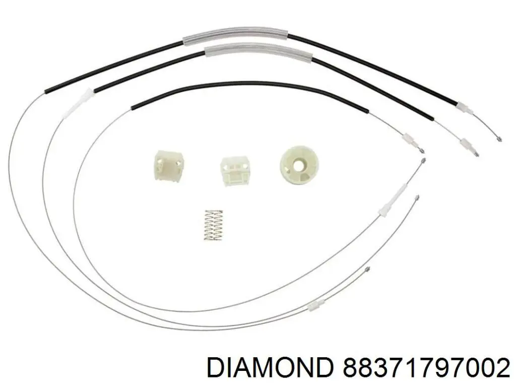 Механизм стеклоподъемника водительской двери Diamond/DPA 88371797002 цена, от 46.20 USD