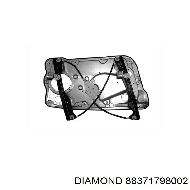 88371798002 Diamond/DPA механизм стеклоподъемника двери передней правой