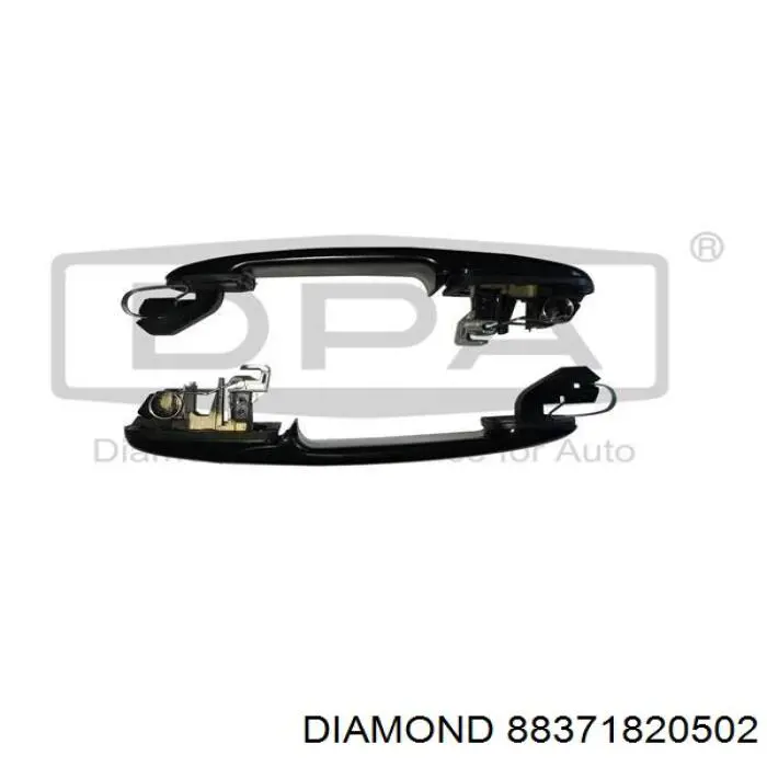 Купить 6N0837207B VAG Ручка двери передней наружная правая