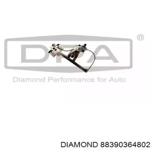 Механизм стеклоподъемника двери задней левой DIAMOND 88390364802