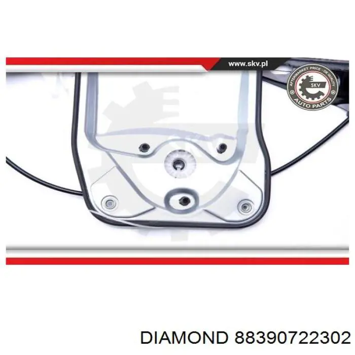 Купить 88390722302 Diamond/DPA Механизм стеклоподъемника двери задней левой