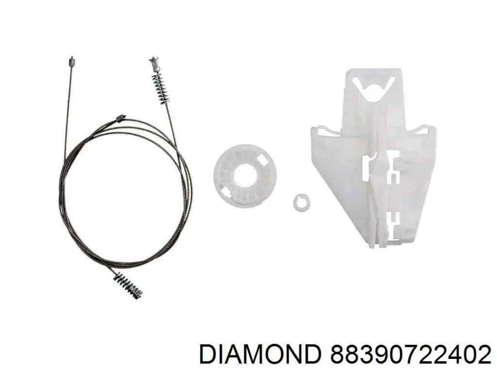 Купить 88390722402 Diamond/DPA Механизм стеклоподъемника двери задней правой