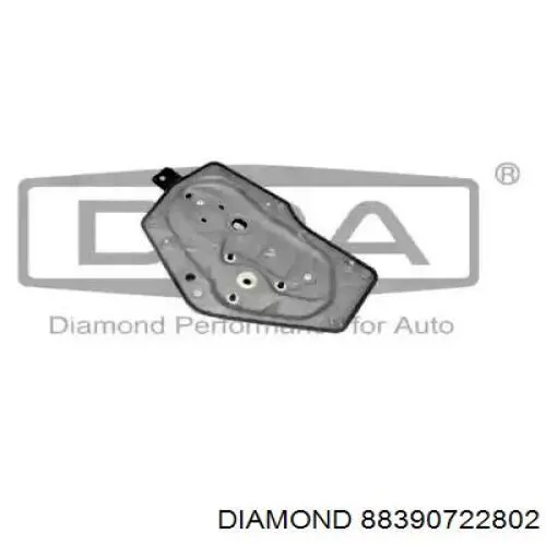 88390722802 Diamond/DPA mecanismo de acionamento de vidro da porta traseira direita